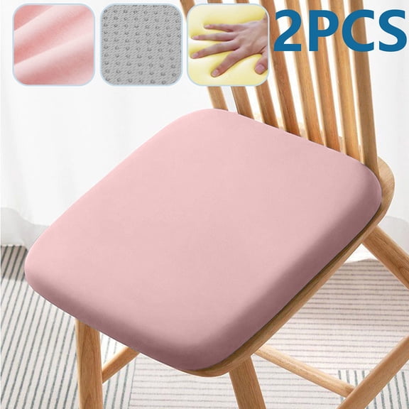 2 Pcs Memory Foam Seat Rest, High-Density Viscoelastic Foam, Pressure-Sensitive Support, Universal Compatibility Pink