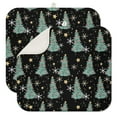 thumbnail image 1 of 2 Pcs Merry Christmas Dish Drying Mat - 16 X 18 Inch Santa Absorbent Microfiber Kitchen Counter Mat Xmas Housewarming Gift for Home Cooks, Dish Drying Pad for Dishes, Cups, Utensils, Pots & Pans, 1 of 3
