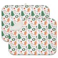 thumbnail image 1 of 2 Pcs Merry Christmas Dish Drying Mat - 18 X 24 Inch Santa Absorbent Microfiber Kitchen Counter Mat Xmas Housewarming Gift for Home Cooks, Dish Drying Pad for Dishes, Cups, Utensils, Pots & Pans, 1 of 3