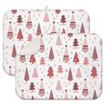 thumbnail image 1 of 2 Pcs Merry Christmas Dish Drying Mat - 18 X 24 Inch Santa Absorbent Microfiber Kitchen Counter Mat Xmas Housewarming Gift for Home Cooks, Dish Drying Pad for Dishes, Cups, Utensils, Pots & Pans, 1 of 3