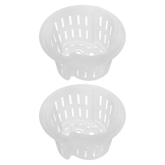 2 Pcs Mesh Pot Hydroponic Container Vegetable Equipment
