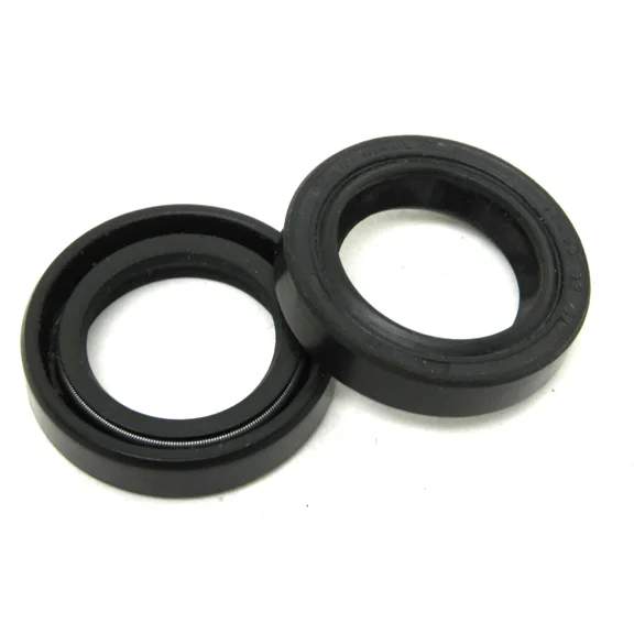2 Pcs - Metric Oil Shaft Seal 22X32X7Mm Dust Grease Seal Tc Double Lip W/ Spring