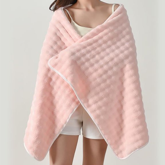 2 Pcs Microfiber Extra Large Bath Sheets, 14 x 29 Inches, Super Soft and Absorbent, Quick Dry Bath Towels, Perfect for Bathroom, Plush Shower Towels for Spa, Gym & Hotel