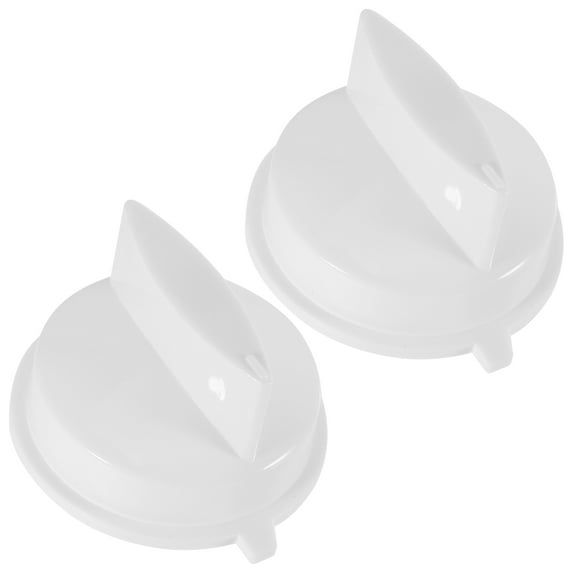 2 Pcs Microwave Oven Knob Accessories Plastic Knobs Replacement Parts Timer Universal