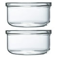 thumbnail image 1 of TOYMYTOY 2Pcs Transparent High-Transparency Glass Bowl for Storage Microwave and Baking, 1 of 5
