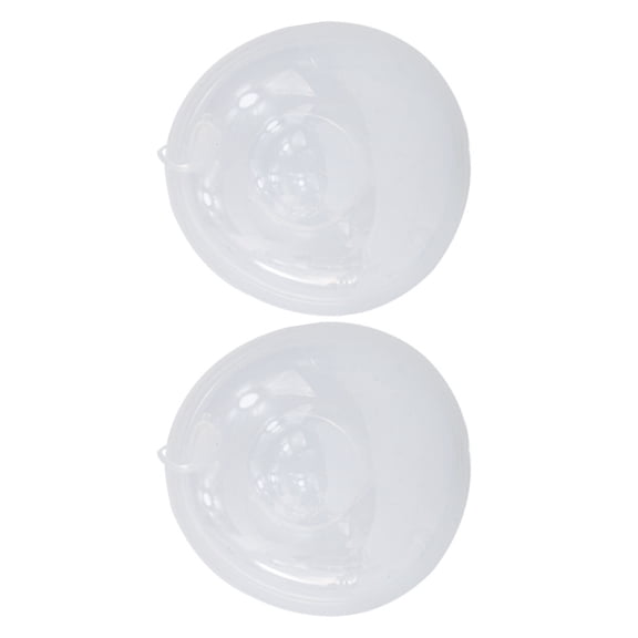 2 Pcs Milk Collector Breastfeeding Cups Silicone Breastmilk Shell and Catcher Pads