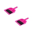 thumbnail image 1 of 2 Pcs Mini Dust Pan and Brush Set, Mini Hand Broom Dustpan Set Hand Whisk for Table, Desk, Countertop, Keyboard, Cat, Dog and Other Pets, Hot Pink, 1 of 9