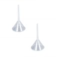 thumbnail image 1 of 2 Pcs Mini Funnels, Small Funnels, Tiny Funnels & Mini Funnels Narrow Neck Durable Funnels for Filling Tiny Bottles, Lab Bottles, Sand Art, Spice, Powder, Essential Oil, 1.18"x1.69"x0.27", 75ml, 1 of 1