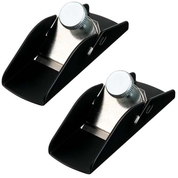 2 Pcs Mini Trimming Planer, Hand Planer, DIY Model Making Tool Woodworking Pocket Plane Hand Adjustable for Woodworking/Trimming/Wood Planing,(Black)