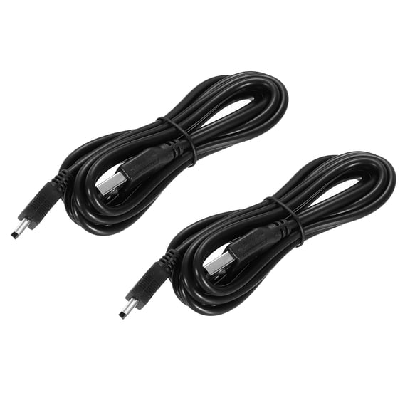 2 Pcs Mini USB Cable, 6.6ft USB Mini Cable USB to Mini USB Cable Mini USB Short Mini USB Cable Mini USB Cable Short for Phone Power, Black