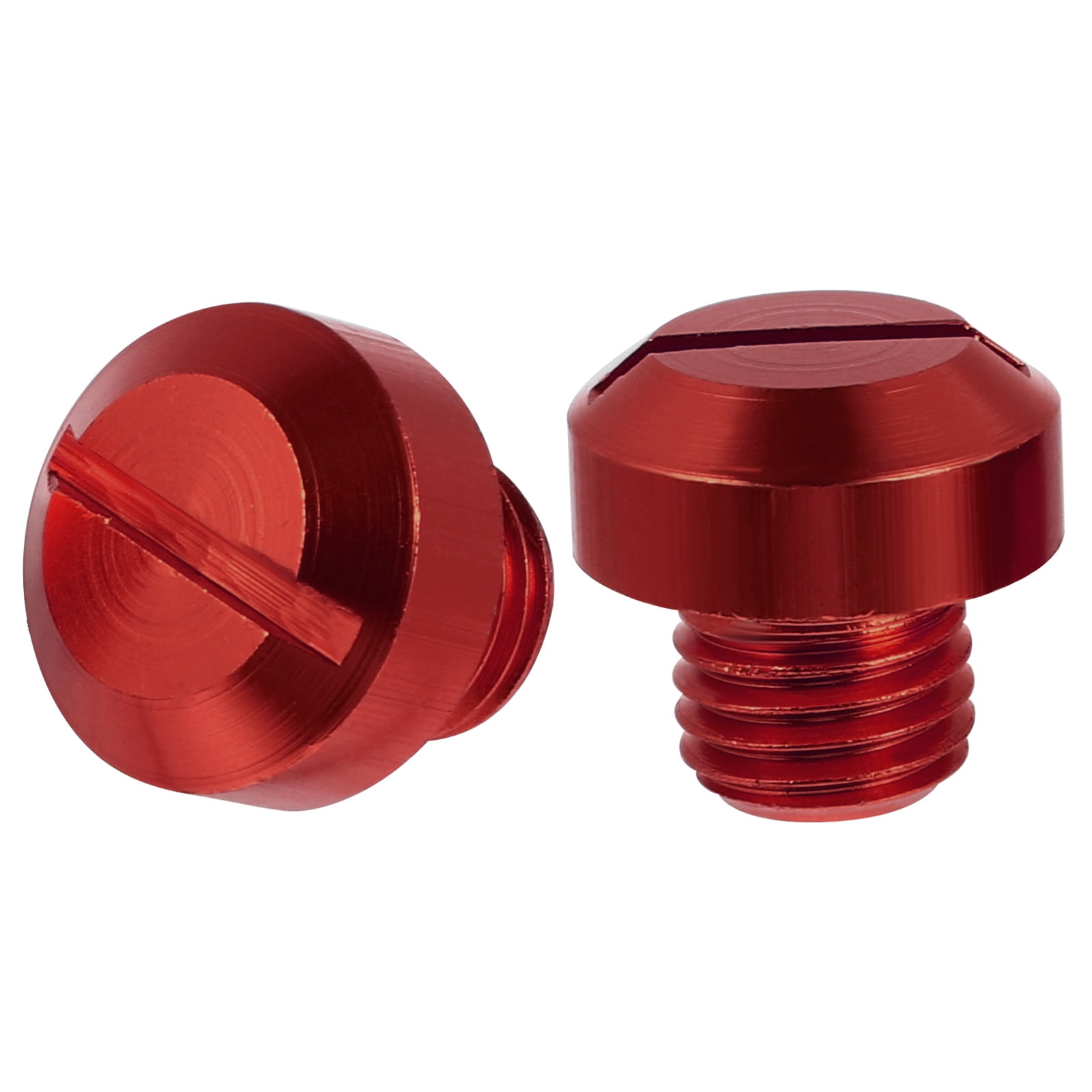 2 Pcs Mirror Screw Rear View Hole Plugs Motorcycle Rearview Accessories Blind Screws