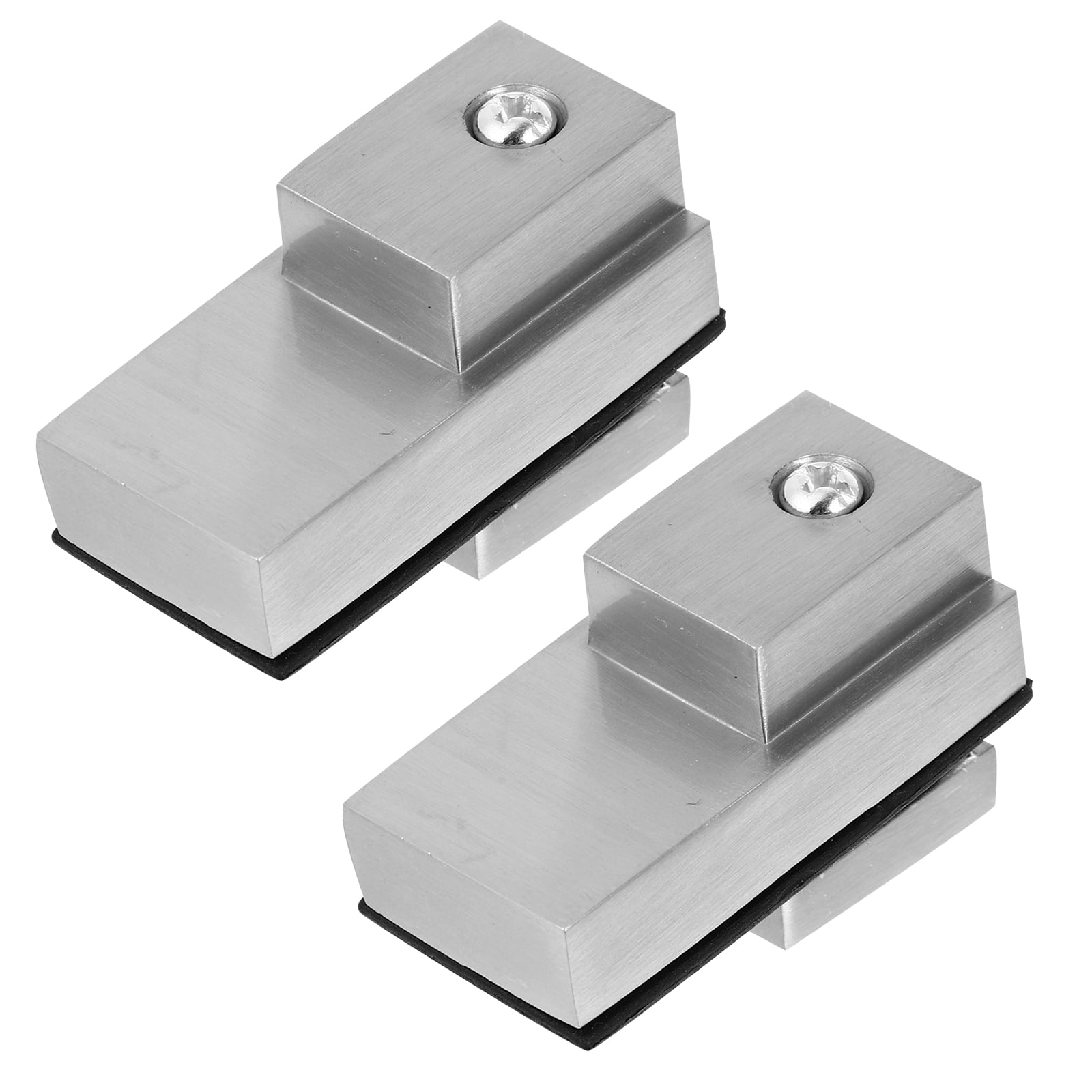 2 Pcs Mirrors Glass Shelf Clips Brackets for Shelves Wallmounted