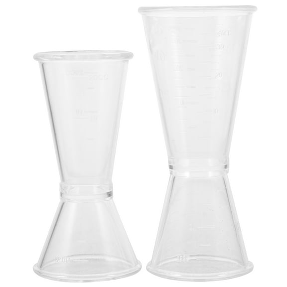 2 Pcs Mixing Cup Bartender Measuring Cup Bartender Jigger Bartender Measuring Tools