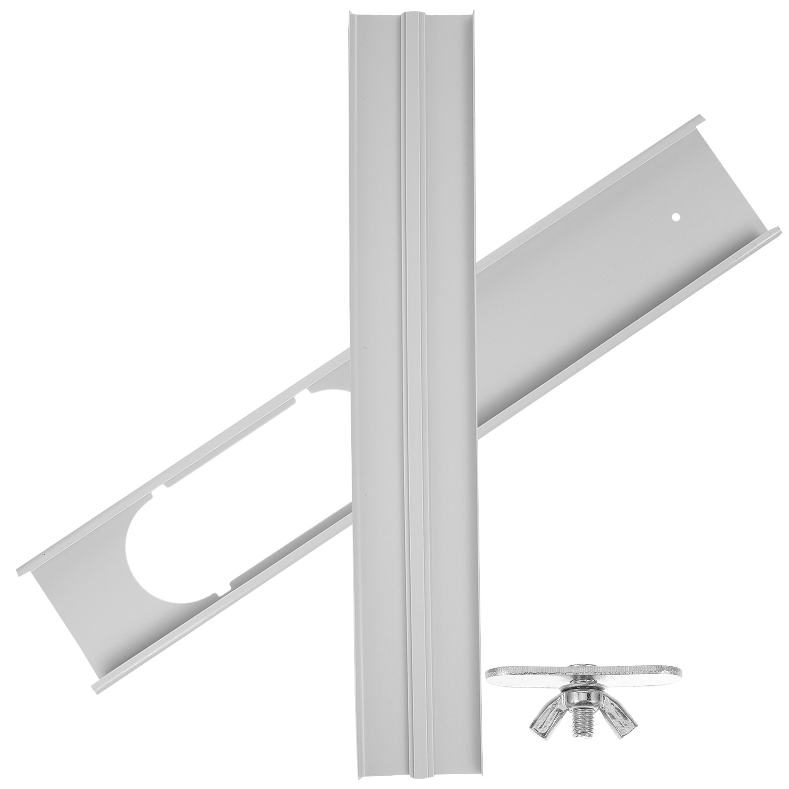 2 Pcs Mobile Air Conditioner Windshield Window AC Side Panels