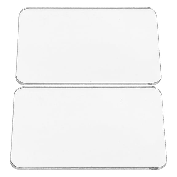 2 Pcs Mobile Phone Lens Sticker Makeup Mirror Smart Phone Sticky Mirror Decal Phone Decal for Phone Mirror Decals