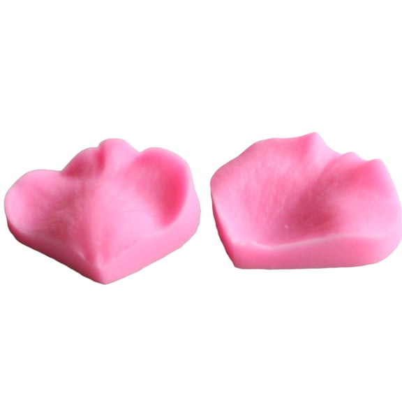 NIAIZEK 2-Piece Non-Stick Petal Fondant Molds for Baking, Cake Decorating, Oven & Microwave Safe