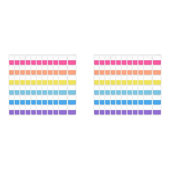 2 Pcs Morandi Index Tabs, Adhesive Page Marker, Repositionable Sticky Tabs, Writable Label Flags, Document Index Stickers, Aesthetic Book Annotation Flags for Notebook, Planner, Textbook