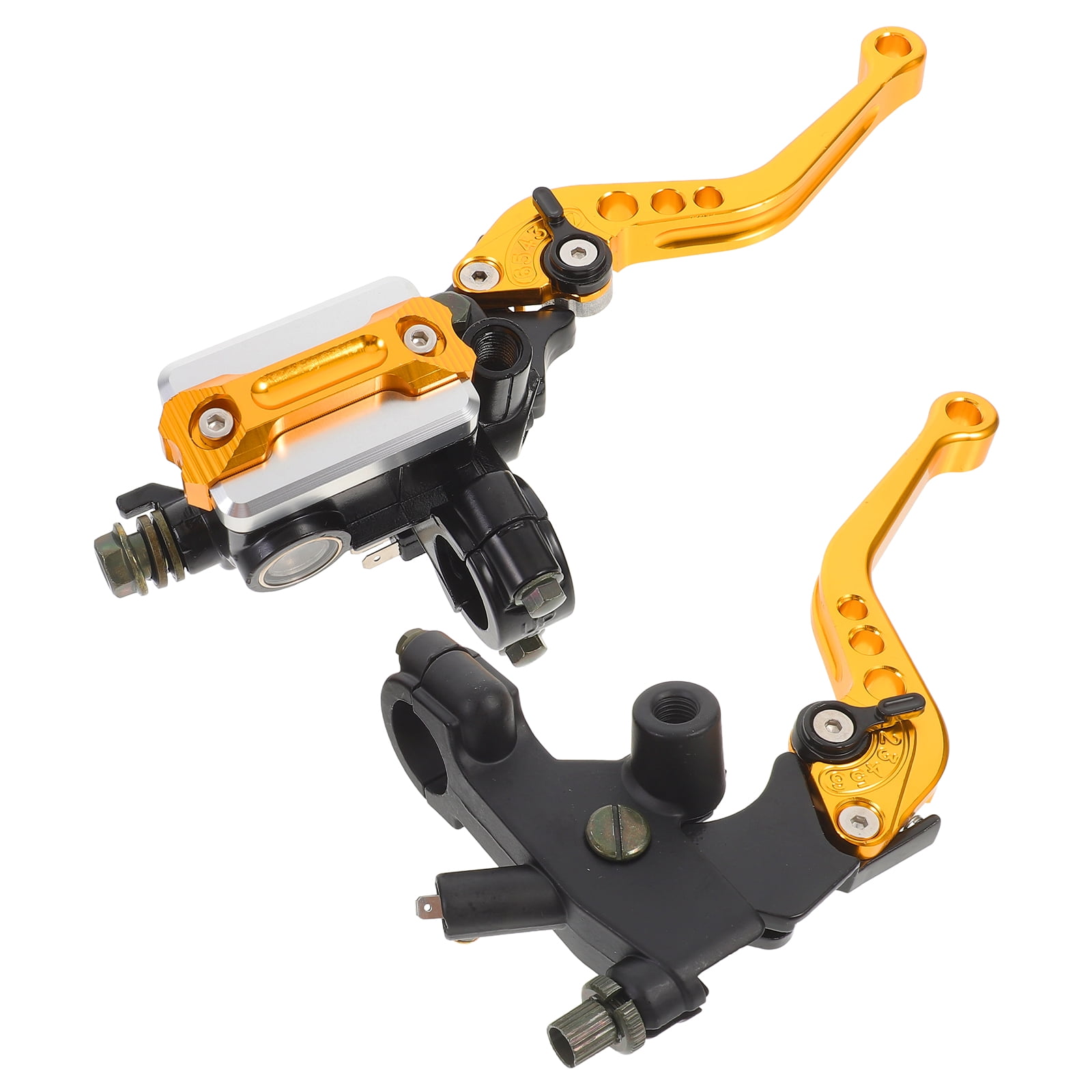 2pcs Motorcycle Brake Lever Dirt Bike Brake Lever Replacement Handlebar Brake Lever