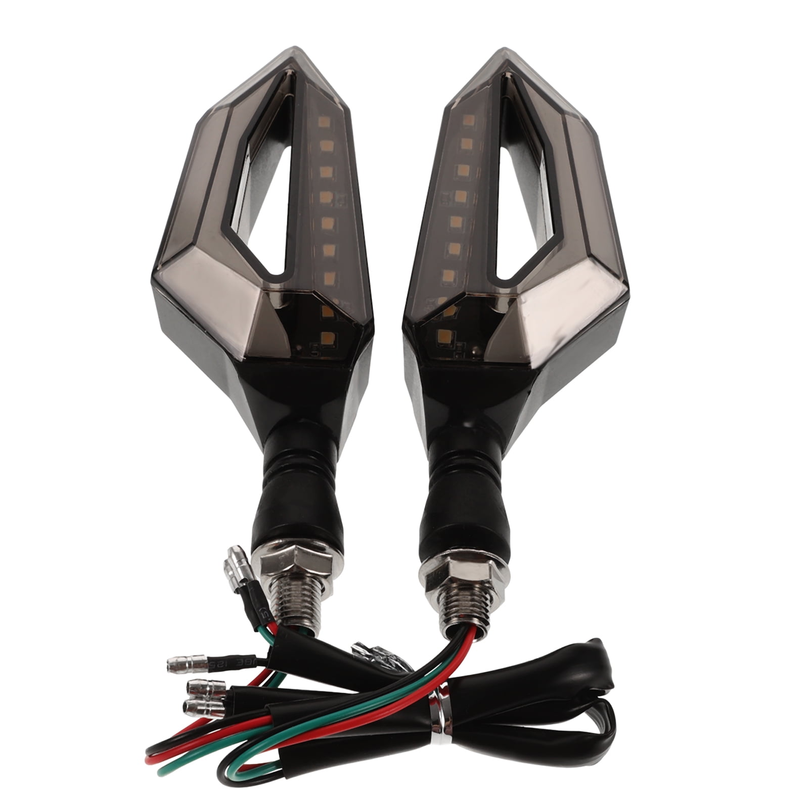 2pcs High Brightness 12v Motorcycle Led Turn Signal Light Blinker for ...