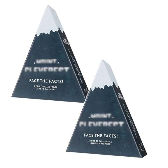 2 Pcs Mount Cleverest True or false quiz for every one Card Game Toys The Smartest Card Game For Teenagers And Adults For Strategy Lovers And Game Nights
