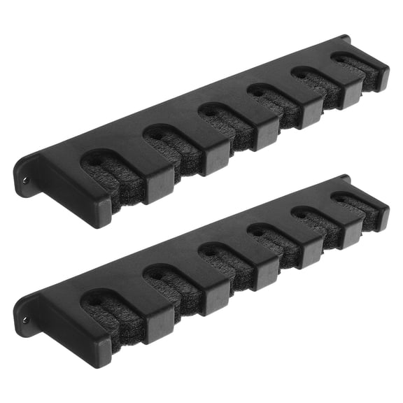 2pcs Wall Mount Cue Stand Pole Rack for Pool Cues Display and Storage