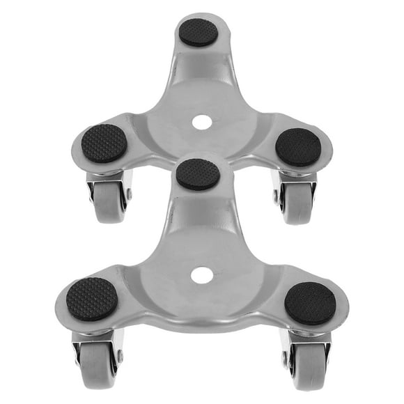 2 Pcs Moving Caster Furniture Moving Tools for Home Pool Table Furniture Dolly Carbon Steel 16.80X16.80X5.60CM