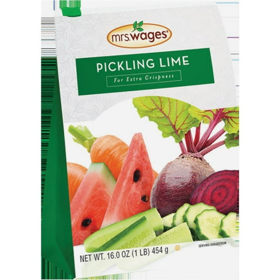 2 Pcs Mrs. Wages 16 Oz. Pickling Lime Mix