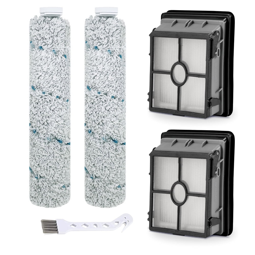 Ersatzbürsten & HEPA-Filter Für Bissell Crosswave X7 Pet Pro – 3 Rollenbürsten + 3 Filter + Reinigungsbürste, Kompatibel Mit 3279, 3277, 3011, 3055