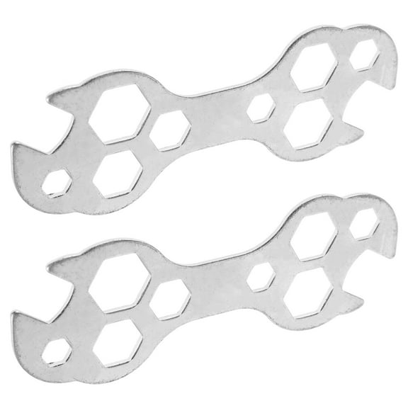 2 Pcs Multifunctional Wrench E Bikes Multifunctional Repair Tool Robust Construction Wrench Spoke Tool