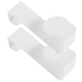 thumbnail image 1 of 2 Pcs Multifunctional Z Hook Cabinet Handle Kids Plastic Hangers Toilet Lid Potty Seat Bathroom Baby Child, 1 of 6
