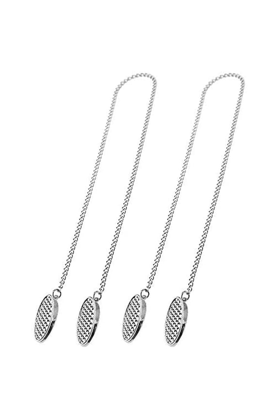 2 Pcs Napkin Chain Napkin Holder Napkin Clips Chain Flexible Lanyard Neck Strap for Seniors Older A