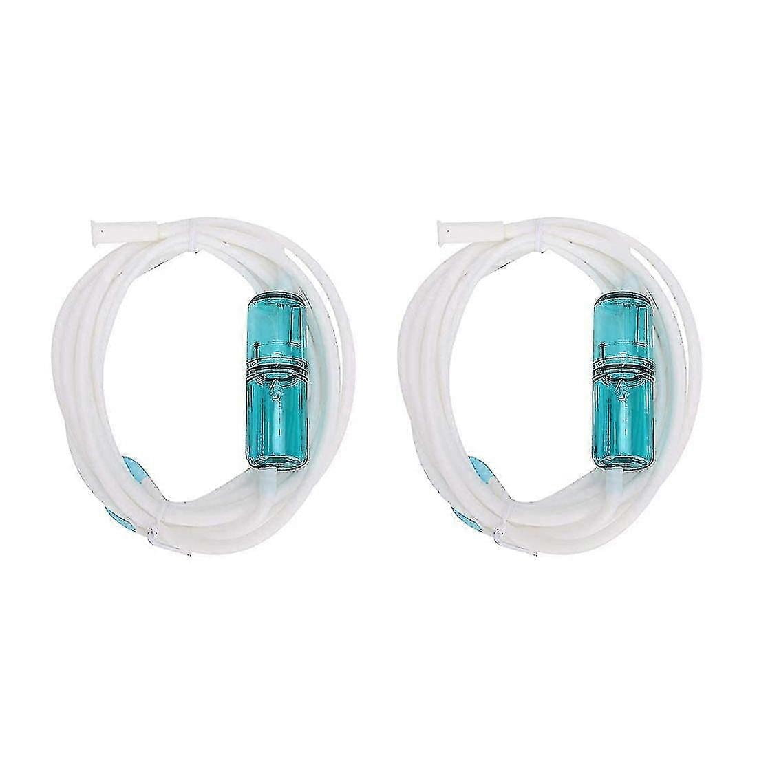 2 Pcs Nasal Oxygen Tube Elastic Silicone Oxygen Tube Nasal Cannula ...