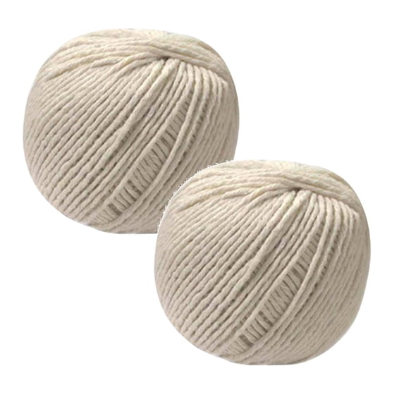 2 Pcs Natural Cotton Twine String, Butchers Cooking Twine, 1.5mm x 70m for Cooking, Baking & Butchering | Butchers Twine