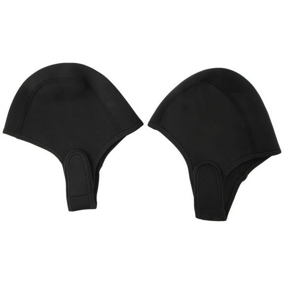 2 Pcs Neoprene Diving Hood Thermal Wetsuit Hood Cap Swim Caps with Chin Straps Snorkeling Surf Beanie 2.5