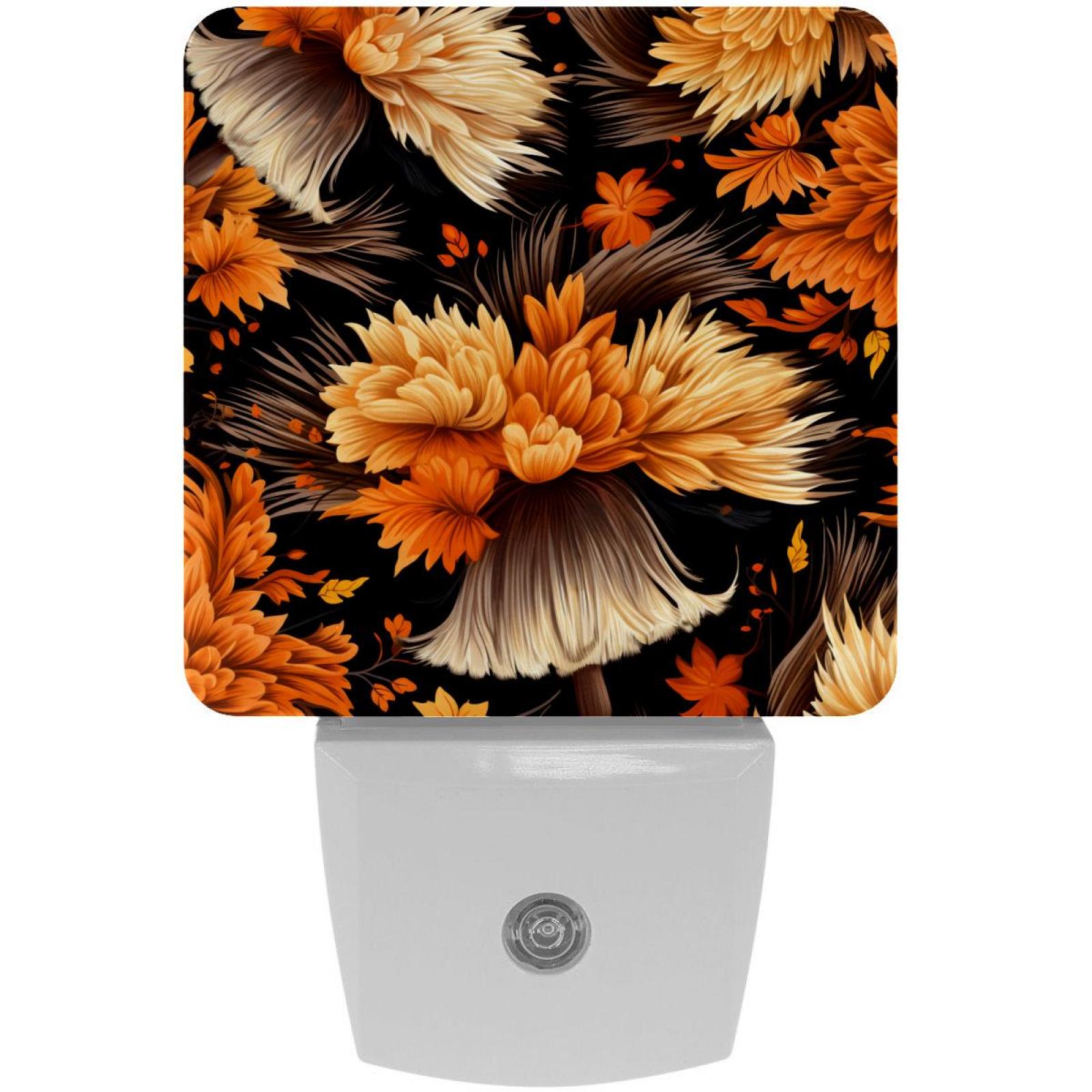 2 Pcs Night Lights Plug in LED Night Lamp, Automatic Sensor 0.5W Soft