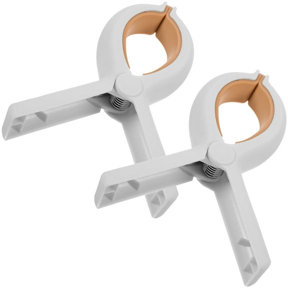 2 Pcs Non-slip Clothespin Beach Towel Clothes Clips Sock Clamp Windproof Quilt Clamps Cloth Pins