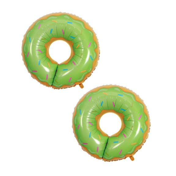 Green Foil Balloon for Party Decoration Made of Aluminum Foil 2pcs