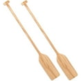 thumbnail image 1 of 2 Pcs Oar Wood Paddle 48 Inch Wooden Paddle Canoe Paddle Solid Pine Wood Paddle Handheld Wood Oar for Kayak Water Sport DIY Home Decoration Gifts Arts Craft Projects, 1 of 7