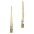thumbnail image 1 of 2 Pcs Oil Paint Wax Round Brush Professional Painting Brushes Holding, 1 of 8