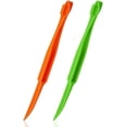 thumbnail image 1 of 2 Pcs Orange Peeler Tools Citrus Peel Cutter Easy Fruit Vegetable Slicer Lemon Opener Remover Fruit Tool Kitchen Utensils Gadgets, 1 of 8