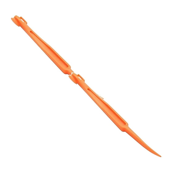 2 Pcs Orange Peeler Tools Plastic Orange Peeler Citrus Remover Easy Open Citrus Peeler Lemon Peeler Citrus Peel Cutter Vegetable Slicer Fruit Tools,Kitchen Gadgets, 6.22x0.47 Inch, Orange