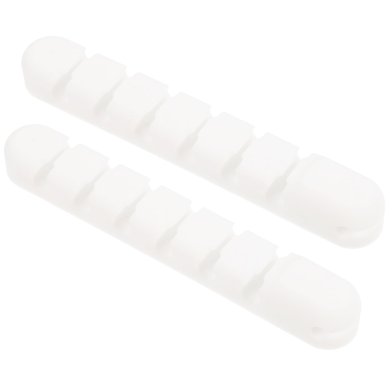 2 Pcs Organizer Binder Cord Clip Desk Cable Holder Desk Cable