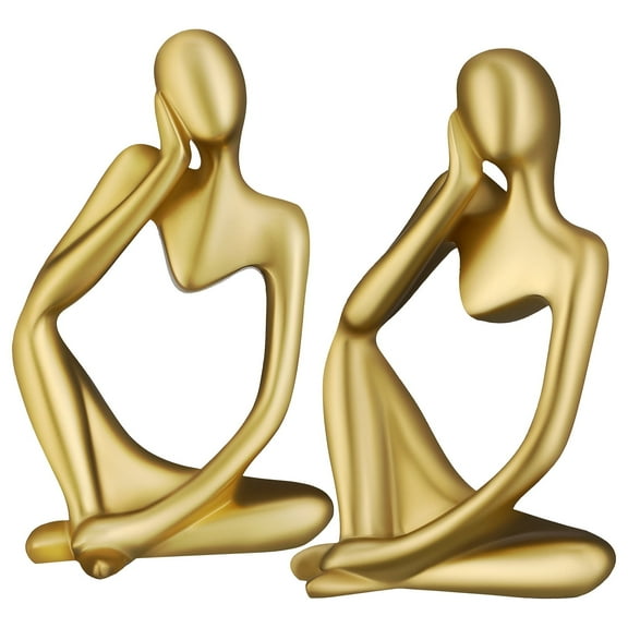 2 Pcs Ornaments Coffee Table Decor Living Room Centerpiece Decoration Abstract Home Dcor Office Decorations