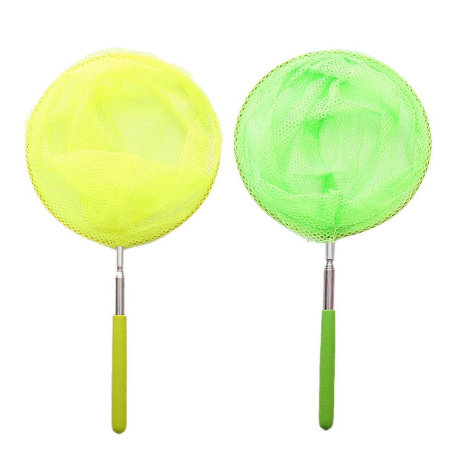 2 Pcs Outdoor Catching Catching Butterfly Net Fishing Net Bag Stainless ...
