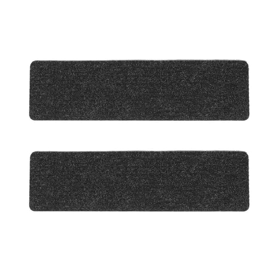 2 Pcs Outdoor Floor Mat Non- Slip Stair Rug Wood Stair Treads Indoor Stair Protectors Non Slip Stair Treads