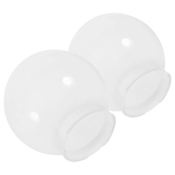 2 Pcs Outdoor Light Covers Lamp Shades for Table Lamps Acrylic Lampshade