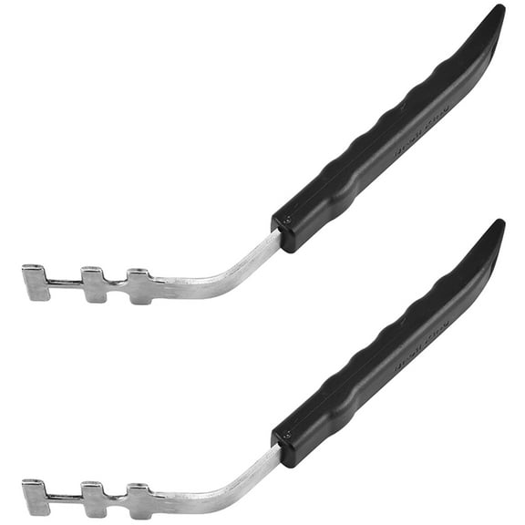 STRANDCHIC 2Pcs Stainless Steel Barbecue Rack Gripper Clamp for Safe Easy Handling of Grill and Baking Trays