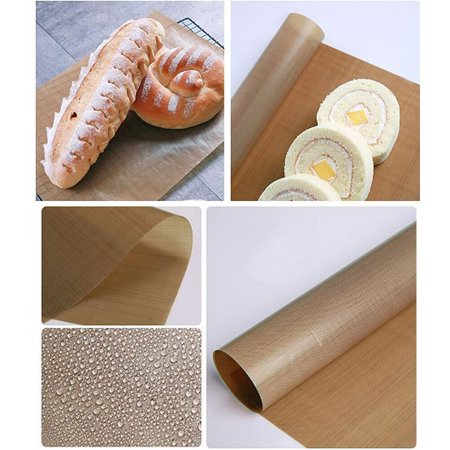 2 Pcs Oven Non-stick Baking Cloth High Temperature Baking Sheet Pastry Mat Baking Cake Cloth