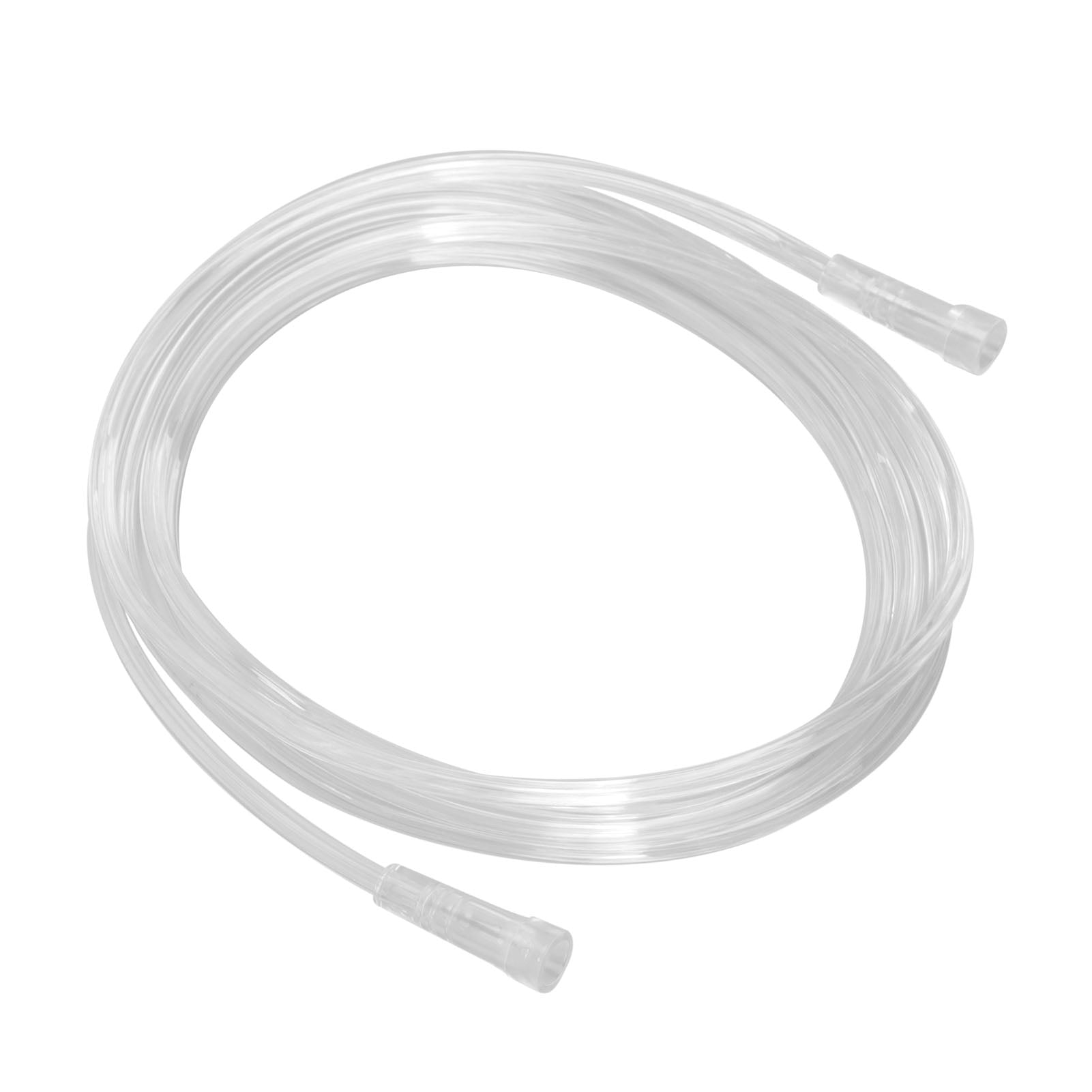2 Pcs Oxygen Tube 2m / 78.7in Transparent Latex Oxygen Tubes Household