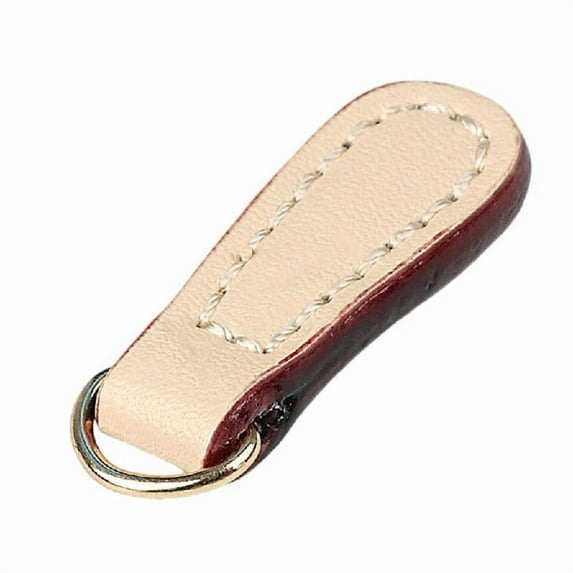 2 Pcs PU Zippers Pulls Pull Strap Zippers Head Zippers Pendants